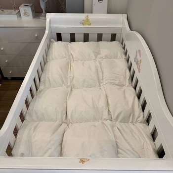 Ковдра Aro Artlander, пух перо, 135х200 см, білий (181222/26658) - Pampik - 3