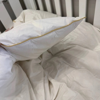 Ковдра Aro Artlander, пух, зима, 100х135 см, білий (0000/37526) - Pampik - 4