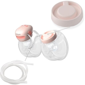 Двойной аккумуляторный молокоотсос BabyOno Twinny (1002) - Pampik - 2