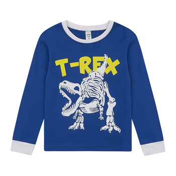 Лонгслів Garnamama Neon LS 140 Синий Желтый (1072176.13336626) - Pampik