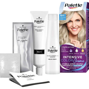 Краска для волос Palette C-10 Серебристый блондин, 110 мл - Pampik - 2