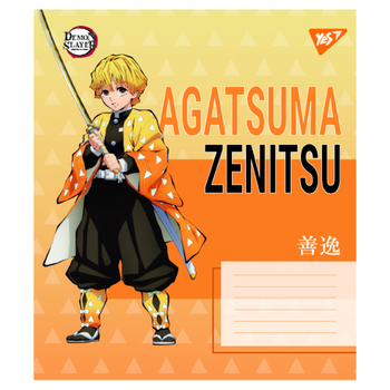 Набір зошитів Yes Demon slayer Heroes А5, в клітинку, 18 аркушів, 25 шт. (767691) - Pampik - 5