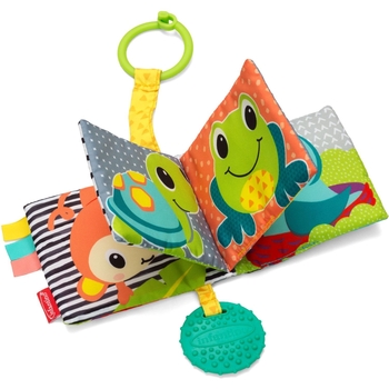 Підвіска-книжка з прорізувачем Infantino Тварини (005362I) - Pampik