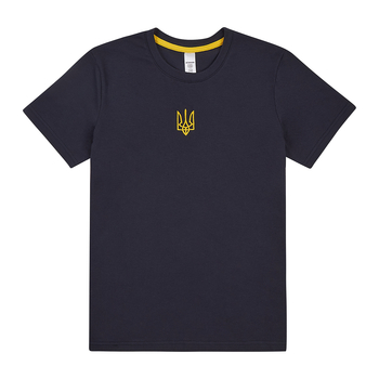 Футболка Garnamama Ukraine t-shirt teenagers вышивка 146-152 Синий (1066706.1266108) - Pampik