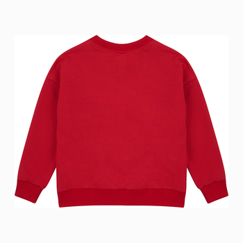 Світшот Garnamama Basic Sweatshirt 2-х нитка 122 Червоний (1066978.1303609) - Pampik - 2