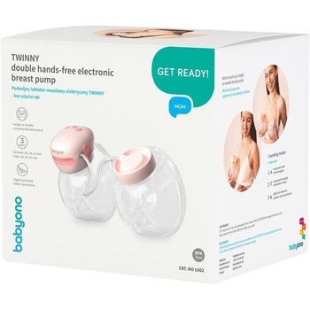 Двойной аккумуляторный молокоотсос BabyOno Twinny (1002) - Pampik - 5