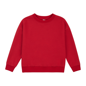 Свитшот Garnamama Basic Sweatshirt 2-х нить 134 Красный (1066980.1303609) - Pampik