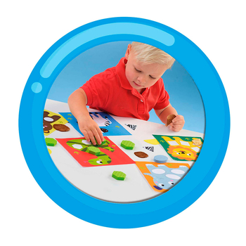 Уценка. Набор для занятий мозаикой Ses Creative My first Мои первые сенсорные карточки (14483S) - Pampik - 3