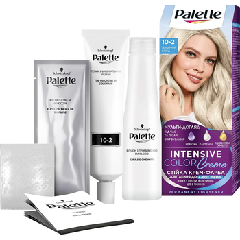 Фарба для волосся Palette A-10 Перлинний блондин, 110 мл - Pampik - 4