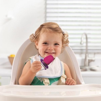 Ниблер Munchkin Deluxe Fresh, с сеточкой, желтый (24183.01) - Pampik - 3