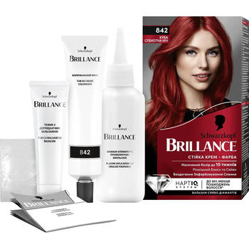 Фарба для волосся Brillance 842 Куба Спекотна ніч, 143,7 мл - Pampik - 9