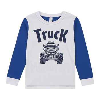 Лонгслів Garnamama Neon LS 134 Белый Синий (1069068.13336624) - Pampik