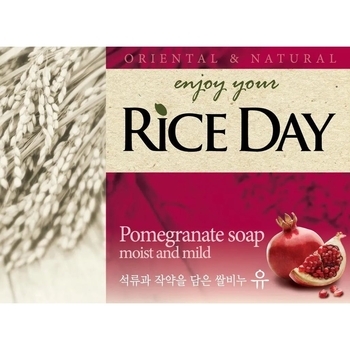 Мило туалетне Lion Riceday, з екстрактом граната і півонії, 100 г - Pampik