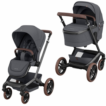 Универсальная коляска 2 в 1 Maxi-Cosi Fame Twillic Graphite (1920204110) - Pampik