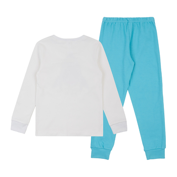 Піжама, що світиться Garnamama Neon PG 122 Білий Блакитний (1064381.50841107) - Pampik - 2