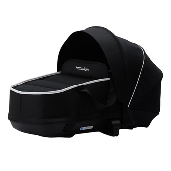 Люлька для коляски Hamilton by Yoop S1/X1 Black (8720726065108) - Pampik