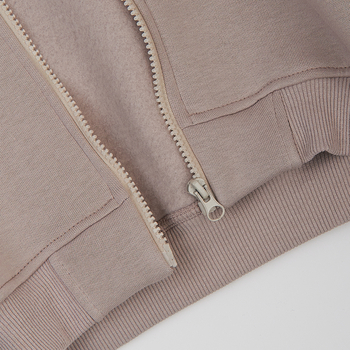 Спортивний костюм на флісі Garnamama Oversize sport zip 152 Бежевий (1043599.1408661) - Pampik - 15