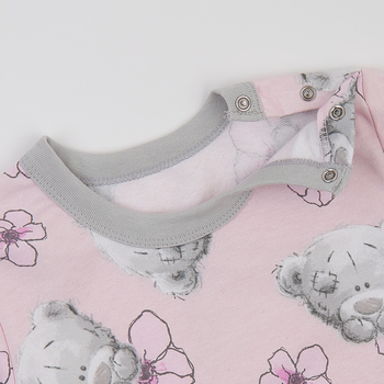 Пижама утепленная Ляля К3ФТ118 К3ФТ143 К3ФТ152 К3ФТ153 футер 128 Розовый (1072886.11844633) - Pampik - 5