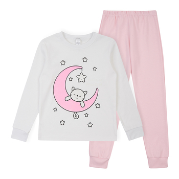 Светящаяся пижама Garnamama Neon PG 140 Белый (1029850.5084183) - Pampik