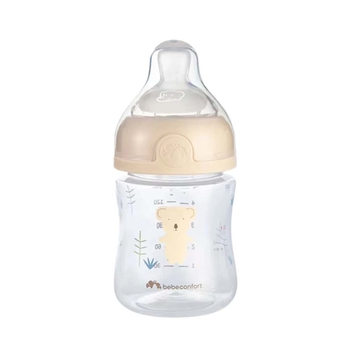 Бутылочка для кормления Bebe Confort Physio Air Sand 0+, 150 мл (3102202260) - Pampik