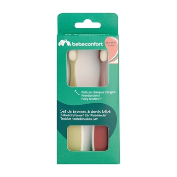 Набір зубних щіточок Bebe Confort, 12-18 мес., 2 шт. - Pampik - 3