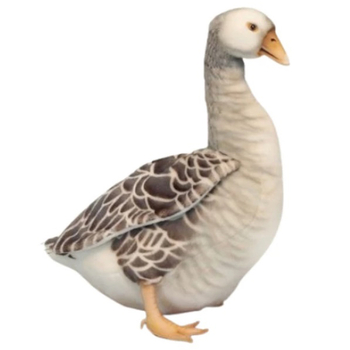 М'яка іграшка Hansa Гусак сірий, 38 см (6329) - Pampik