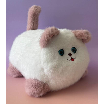 Интерактивная мягкая игрушка AiDA Smart Blinking Cat, белый с розовым (AD54081) - Pampik - 3