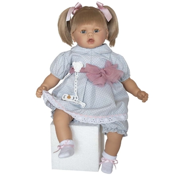 Лялька Munecas De Cuna зі світлим волоссям, 50 см (B50001) - Pampik