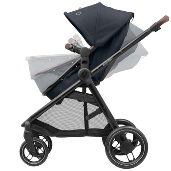 Універсальна коляска-трансформер 3 в 1 Maxi-Cosi Zelia 3 Duo Essential Black (1930672110) - Pampik - 10