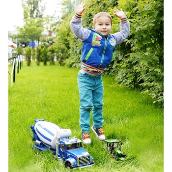 Модель Bruder Бетоновоз Mack Granite 1:16 (02814) - Pampik - 3