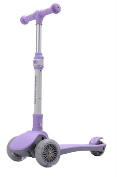 Трехколесный самокат GO Travel складной лиловый (LS308PP) - Pampik