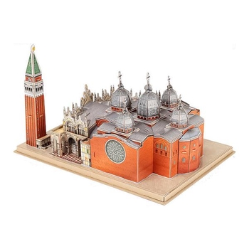 Пазл 3D CubicFun National Geographic Площадь Святого Марка, 107 элементов (DS0980h) - Pampik - 4