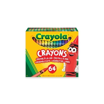 Набор воскового мела Crayola Crayons 64 цвета (52-6448) - Pampik - 3