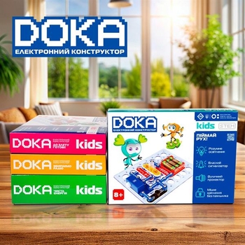 Електронний конструктор Doka Піймай рух! (D70705) - Pampik - 6