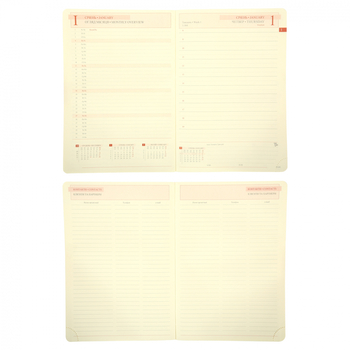 Щоденник Leo Planner Persona А5, датований 2026, 368 сторінок, чорний (252665) - Pampik - 11