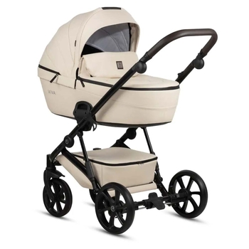 Універсальна коляска 2 в 1 Tutis Viva 5+ Leather Vanilla (1452086) - Pampik - 2
