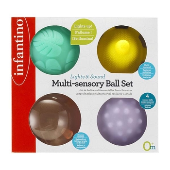 Сенсорний набір Infantino М'ячики (315023) - Pampik