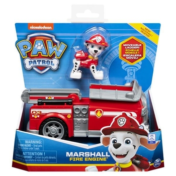 Игровой набор Paw Patrol Пожарный автомобиль с водителем Маршалом (SM16775/9917) - Pampik