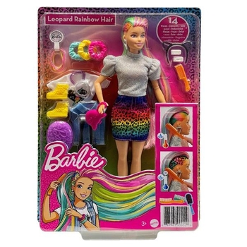 Кукла Barbie Радужный леопард 29 см (GRN81) - Pampik