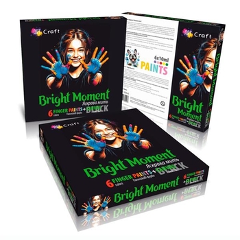 Набор для творчества ArtCraft Яркий момент черного полотна (5030-AC) - Pampik