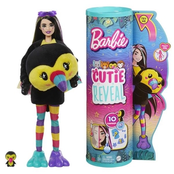 Лялька Barbie Cutie Reveal Друзі з джунглів Тукан, 29 см (HKR00) - Pampik - 2