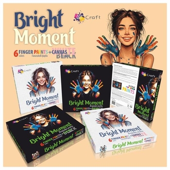 Набор для творчества ArtCraft Яркое мгновение белое полотно (5029-AC) - Pampik - 2