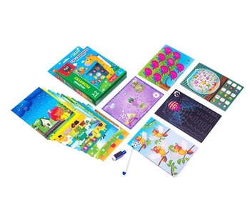 Игра Vladi Toys Пиши и вытирай Жираф базовый уровень (VT5010-05) - Pampik - 2