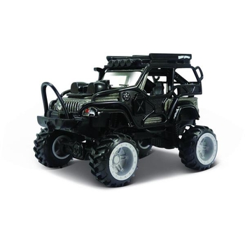 Автомодель Maisto Desert Rebels 11 см Jeep сірий (21208 grey-j) - Pampik