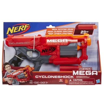 Бластер Nerf Мега Циклон-Шок (A9353) - Pampik