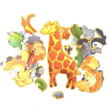 Пазл-гигант Djeco Обезьянка Остин с друзьями 1,3м (DJ07114) - Pampik - 3