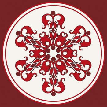 Картина по номерам ArtCraft Круглый орнамент 30х30 см (13043-AC) - Pampik