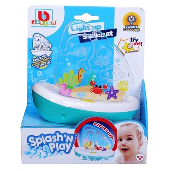 Іграшка для ванної BB Junior Splash N Play Вітрильник із підсвіткою (16-89022) - Pampik