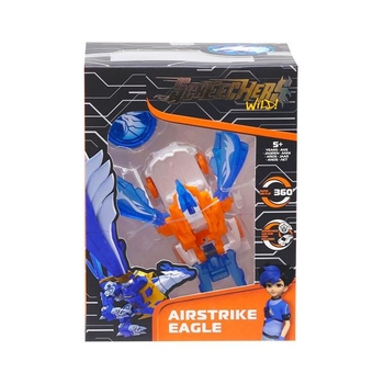 Машинка-трансформер Screechers Wild! S4 L1 Эйрстрайк Игл (EU685101) - Pampik - 7