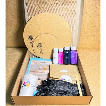 Набор для творчества Art Craft Fluid Art Космос (16502-AC) - Pampik - 2